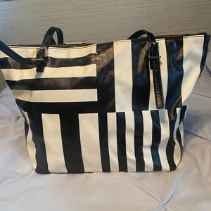 Kate Spade black and white medium tote.